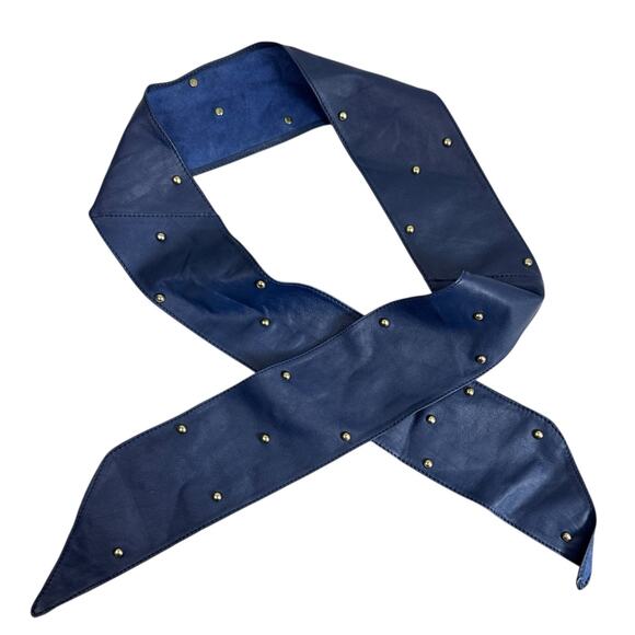 Free People Serena Studded Leather Sash Belt - Picture 2 of 5